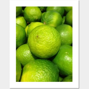 Zesty Limes - Vectorized Photographic Image Posters and Art